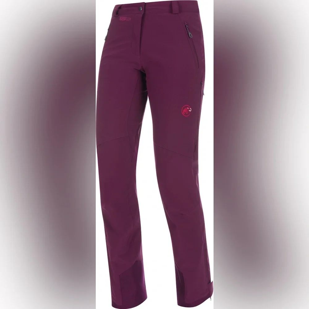 Women's Purple Mammut Ski Pants - Picture 1 of 8